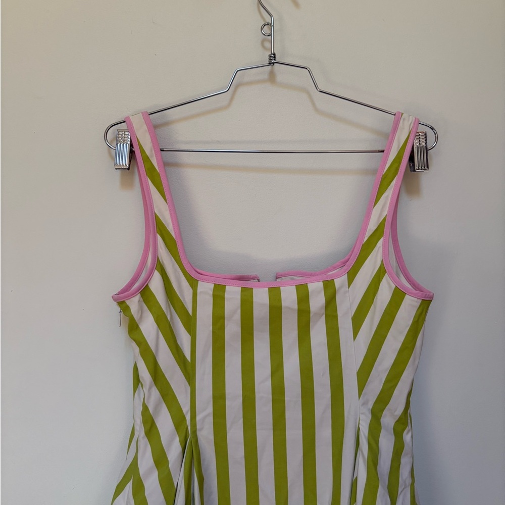 NWOT Maeve Sleeveless Notched Square-Neck Midi Dress Size XS - Picture 14 of 16